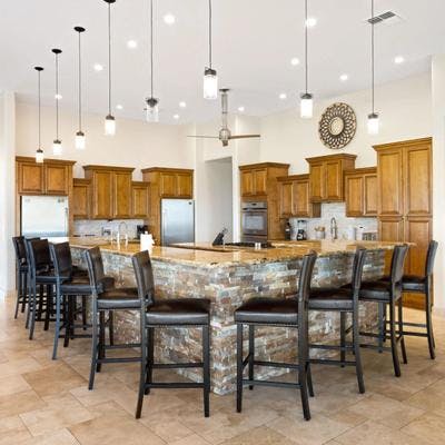 Spacious kitchen in a Scottsdale vacation rental.