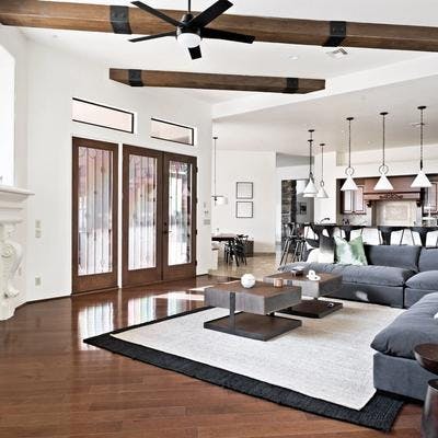 Indoor living space in a Scottsdale vacation rental.