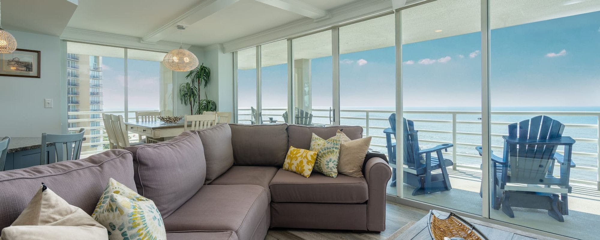 Luxury Myrtle Beach condo rental with views