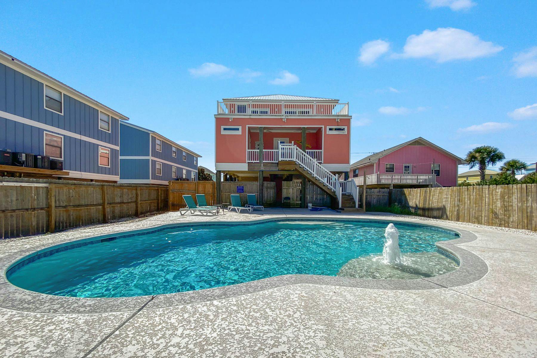 Vacation rental home with private pool in Orange Beach