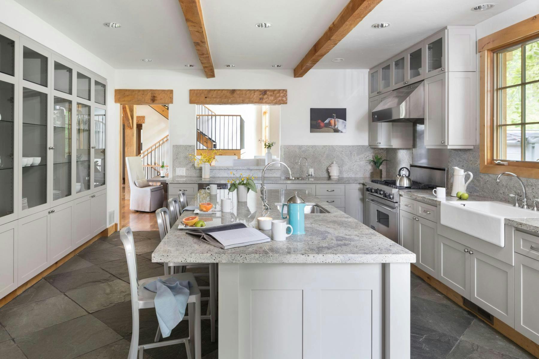 Bright kitchen in Jackson Hole vacation rental