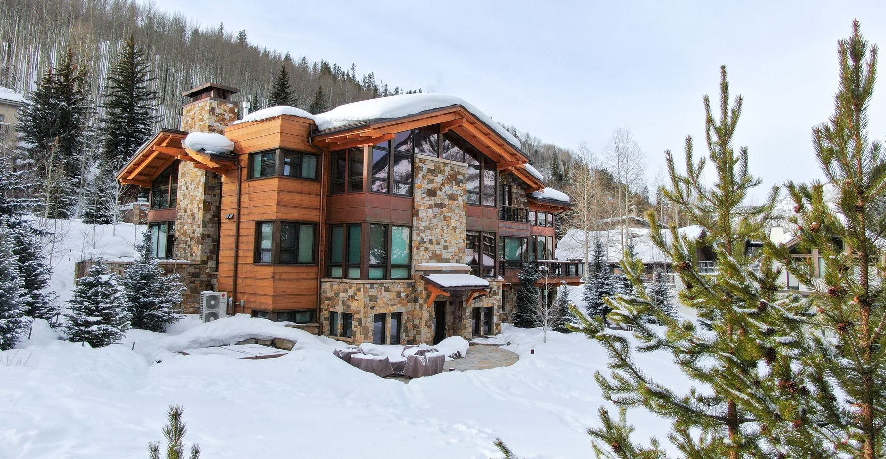 Vacation rental home nestled in the mountains of Vail Valley