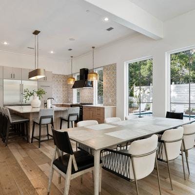 Santa Rosa Beach Rental Living Room and Kitchen