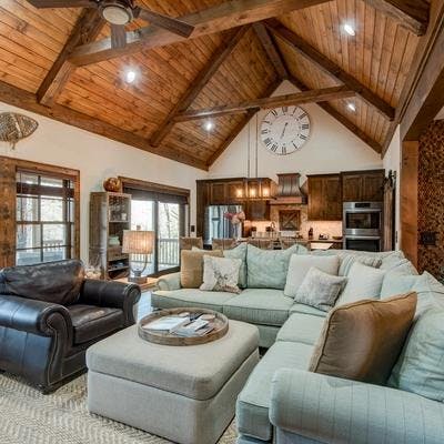 Interior view of of Blowing Rock vacation rental.